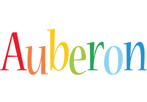 Auberon birthday logo