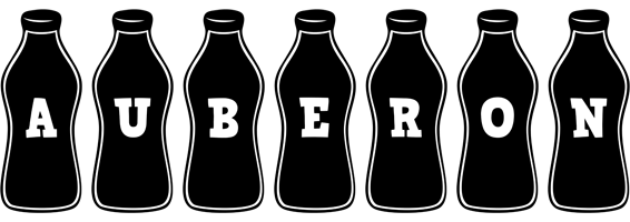 Auberon bottle logo