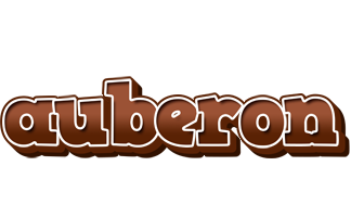 Auberon brownie logo