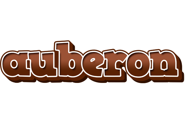 Auberon brownie logo