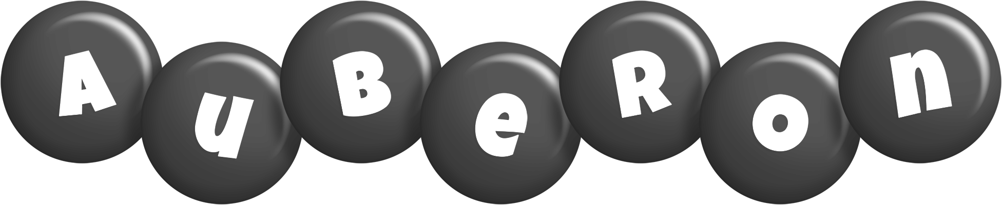 Auberon candy-black logo