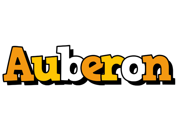 Auberon cartoon logo
