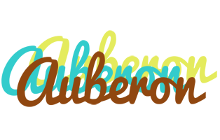 Auberon cupcake logo