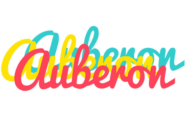Auberon disco logo
