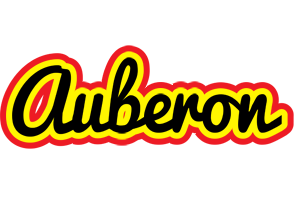 Auberon flaming logo