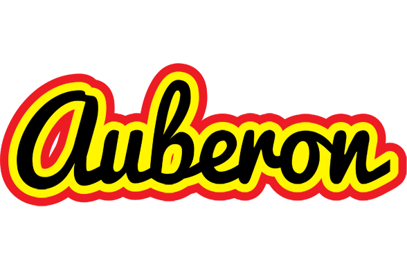 Auberon flaming logo