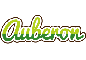 Auberon golfing logo