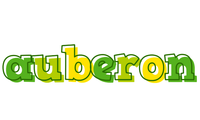 Auberon juice logo