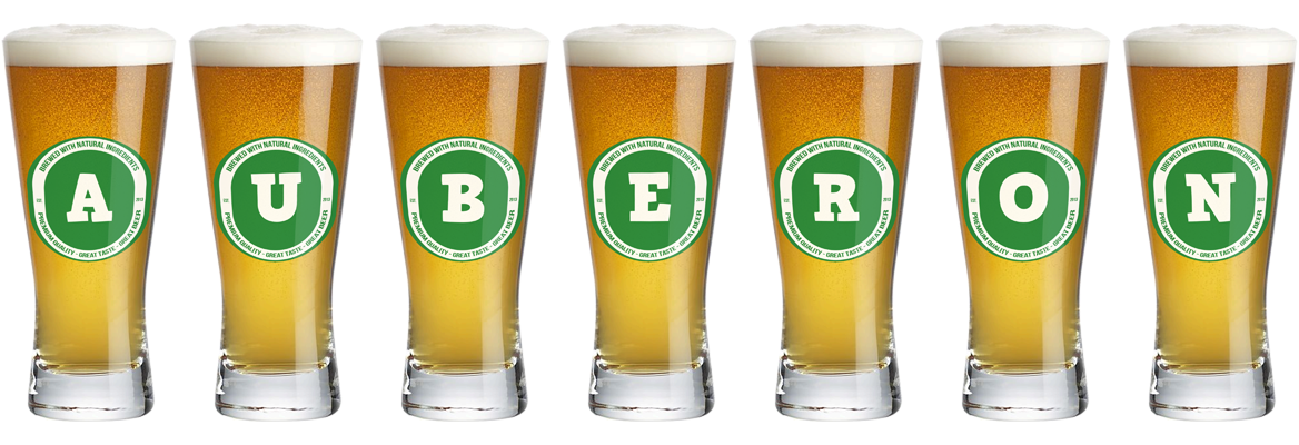 Auberon lager logo