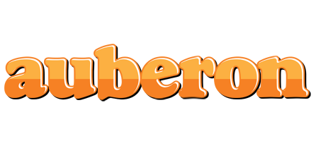 Auberon orange logo