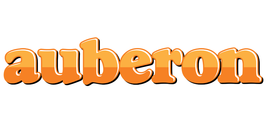 Auberon orange logo