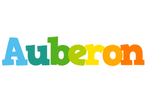 Auberon rainbows logo