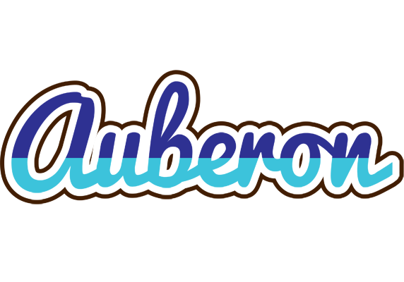 Auberon raining logo