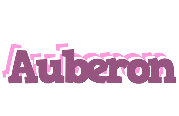 Auberon relaxing logo
