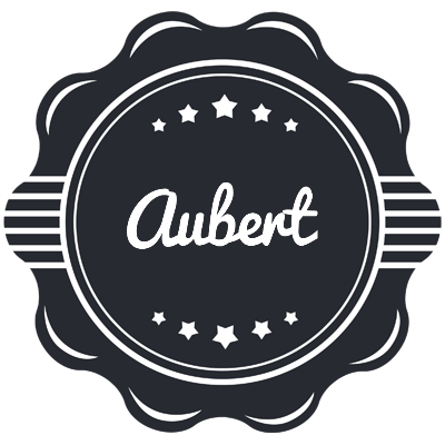 Aubert badge logo