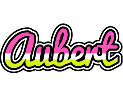 Aubert candies logo