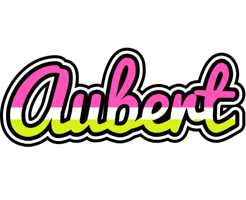 Aubert candies logo