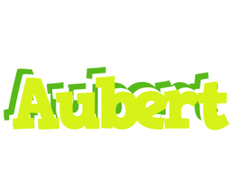 Aubert citrus logo