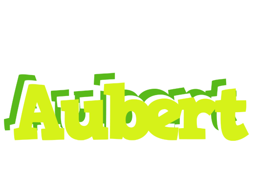Aubert citrus logo