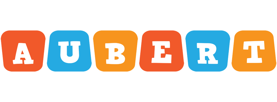 Aubert comics logo