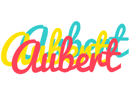 Aubert disco logo