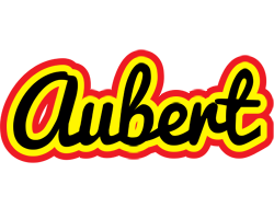 Aubert flaming logo