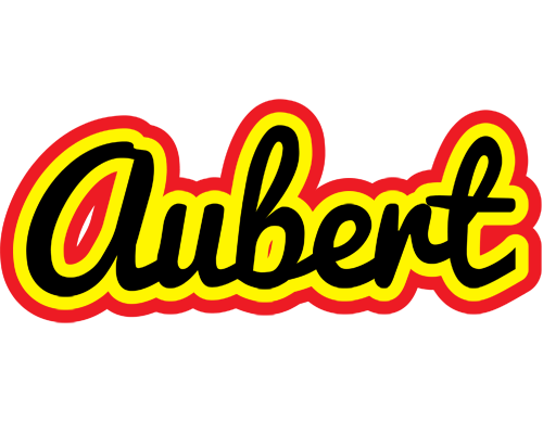 Aubert flaming logo