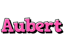 Aubert girlish logo