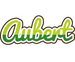 Aubert golfing logo