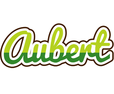 Aubert golfing logo