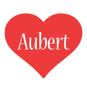 Aubert love logo