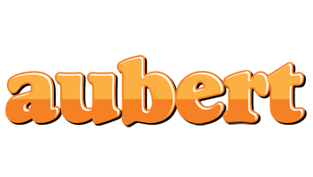 Aubert orange logo