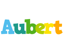 Aubert rainbows logo