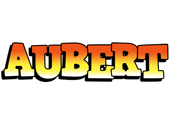 Aubert sunset logo
