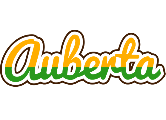 Auberta banana logo