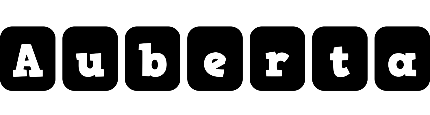 Auberta box logo