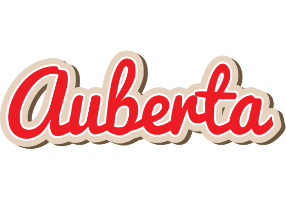 Auberta chocolate logo