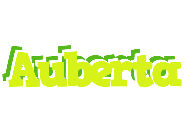 Auberta citrus logo