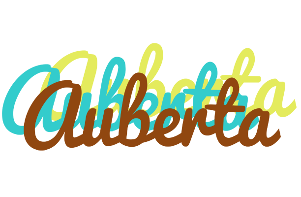 Auberta cupcake logo