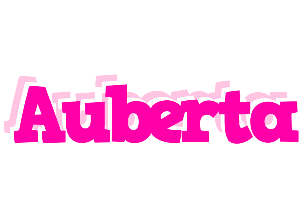 Auberta dancing logo