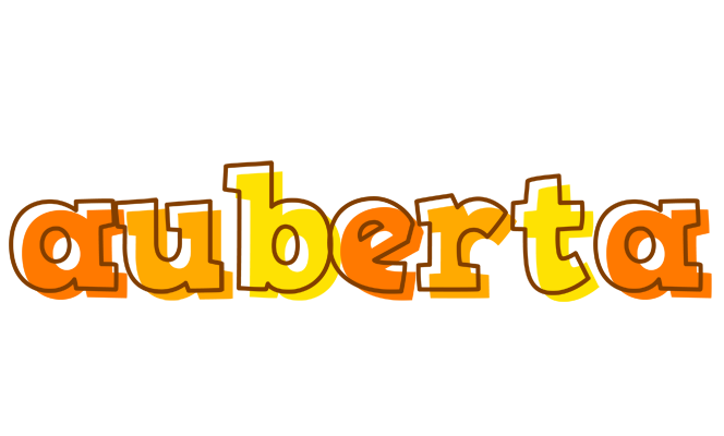Auberta desert logo
