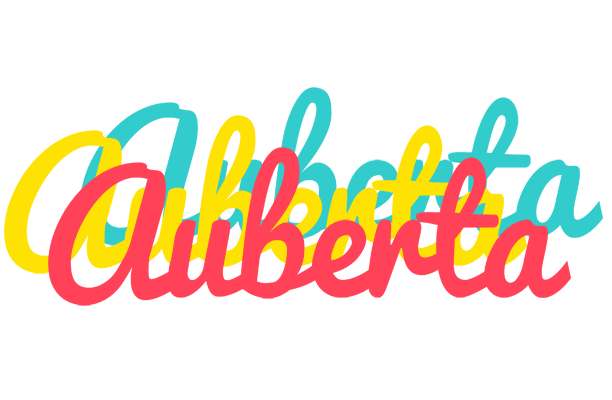 Auberta disco logo