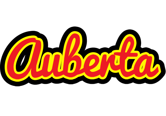 Auberta fireman logo