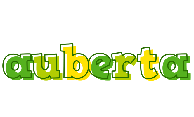 Auberta juice logo