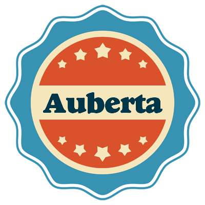 Auberta labels logo