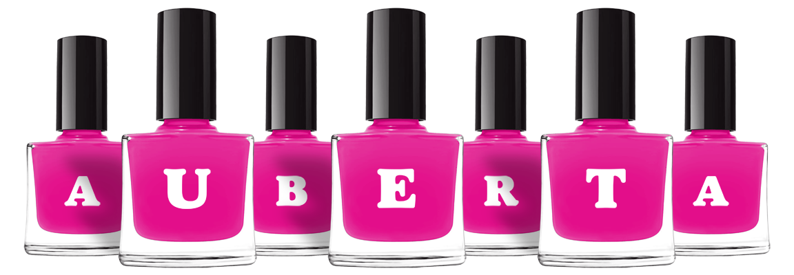 Auberta nails logo