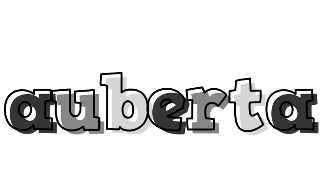 Auberta night logo