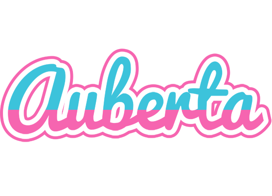 Auberta woman logo