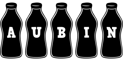 Aubin bottle logo