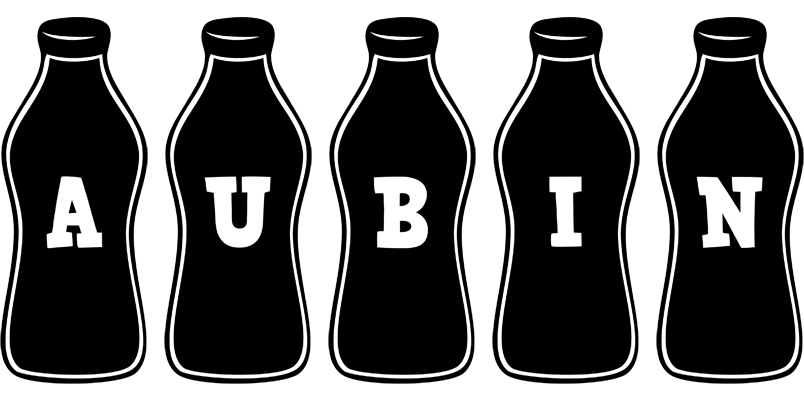 Aubin bottle logo